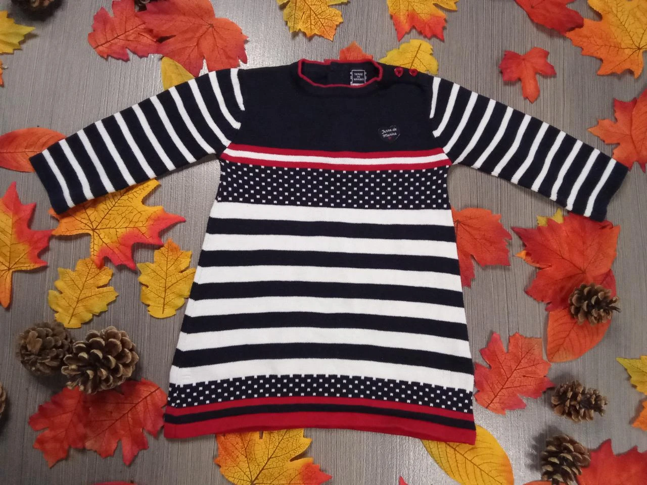 Robe longues manches Terre De Marins 12 mois